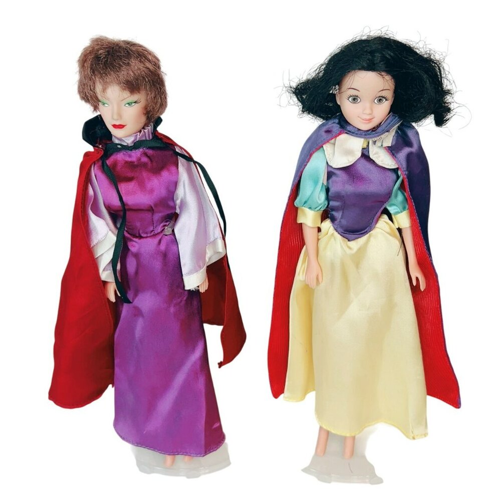 Vintage Bikin Snow White andThe Queen Fashion Dolls